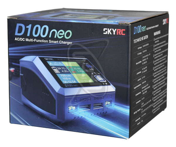 SKYRC D100 Neo AC/DC Multi-Function Smart Charger - Image 3