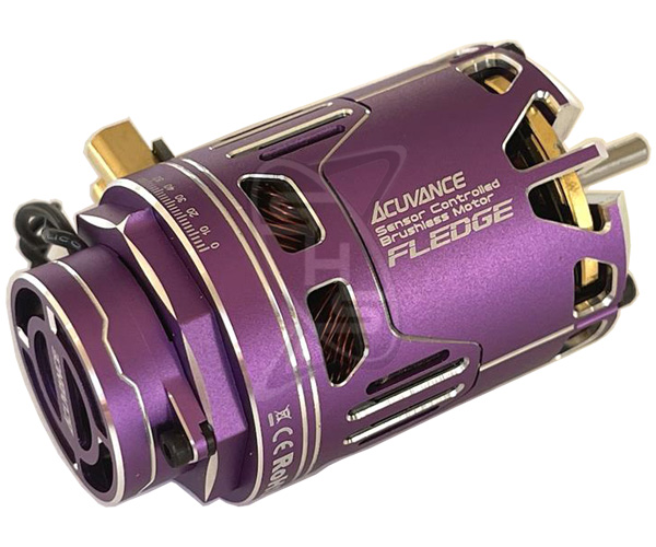 FLEDGE MOTOR 13.5T-F PURPLE (WITH FAN) - Image 3