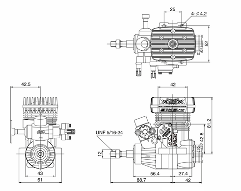 OS 18621 Max-91HZ-PS Engine - Image 10