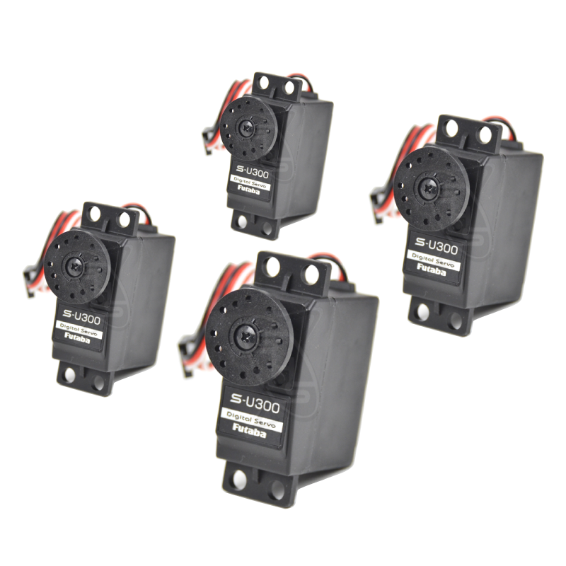 Futaba S-U300 Universal Servo - 4pc Bundle