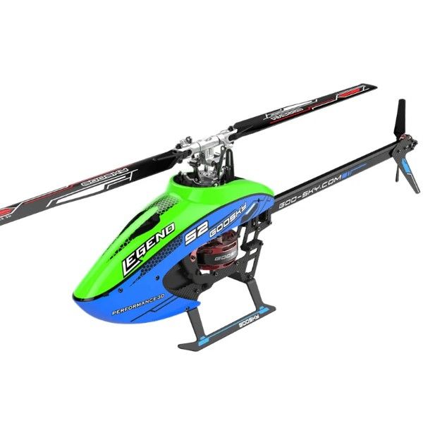 GOOSKY S2 Standard BNY Helicopter (Blue, Green) - Image 3