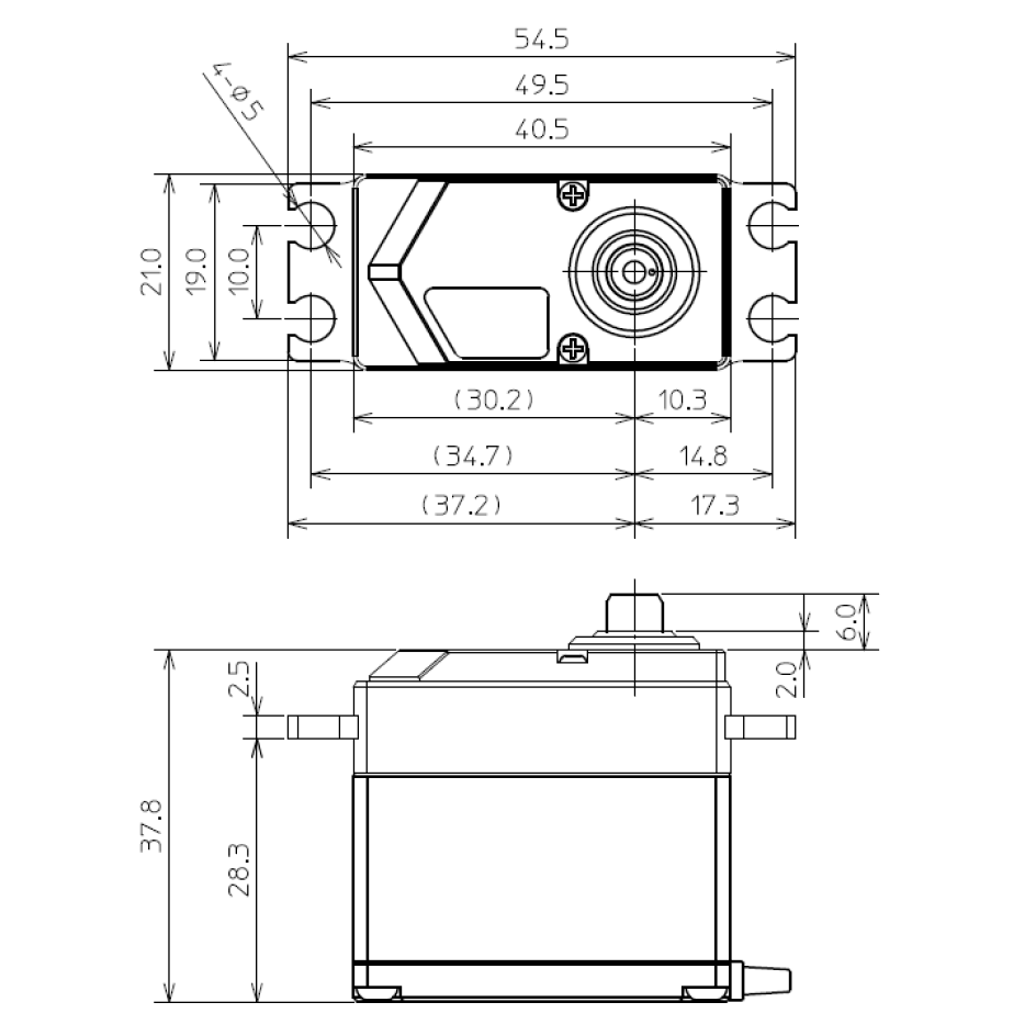 FUTABA HPS-H701 Servo (0.07sec/40.0 Kgf.cm,7.4v) - Image 5